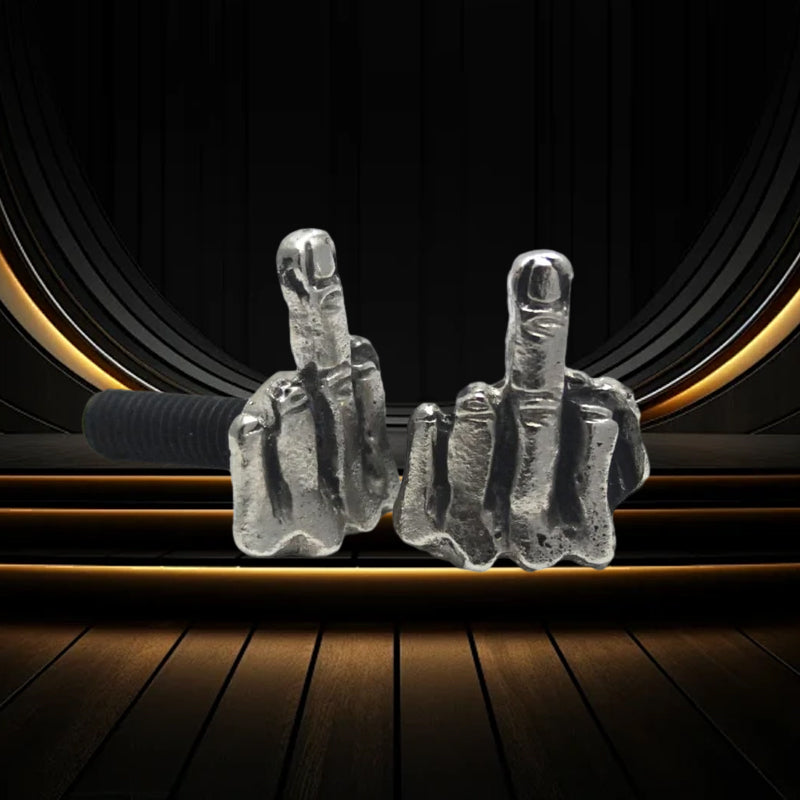 Funny Metal Finger Bolts (4 pieces)