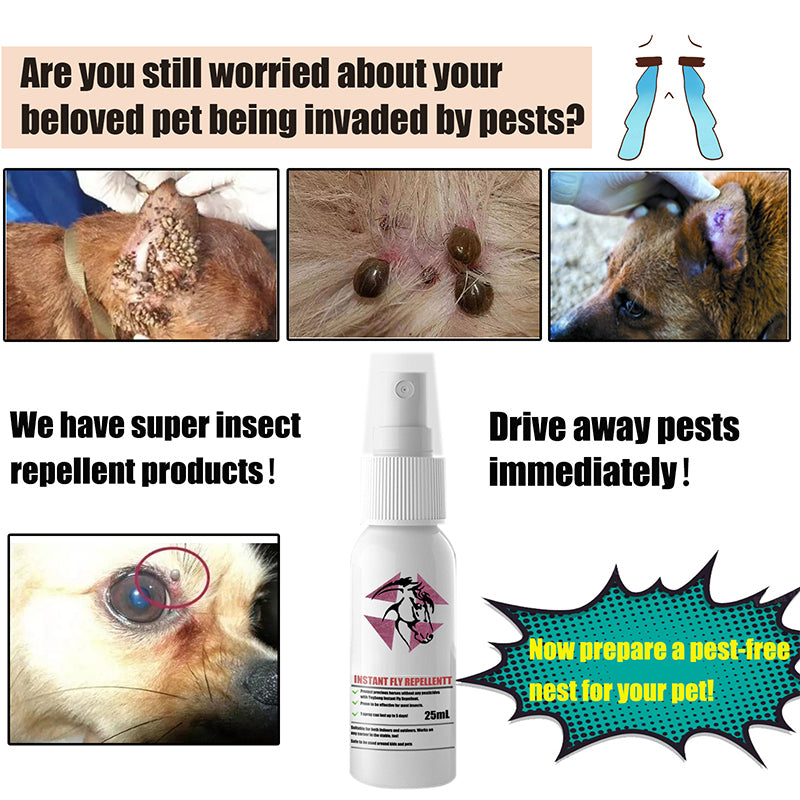 Instant Equine Insect Repellent