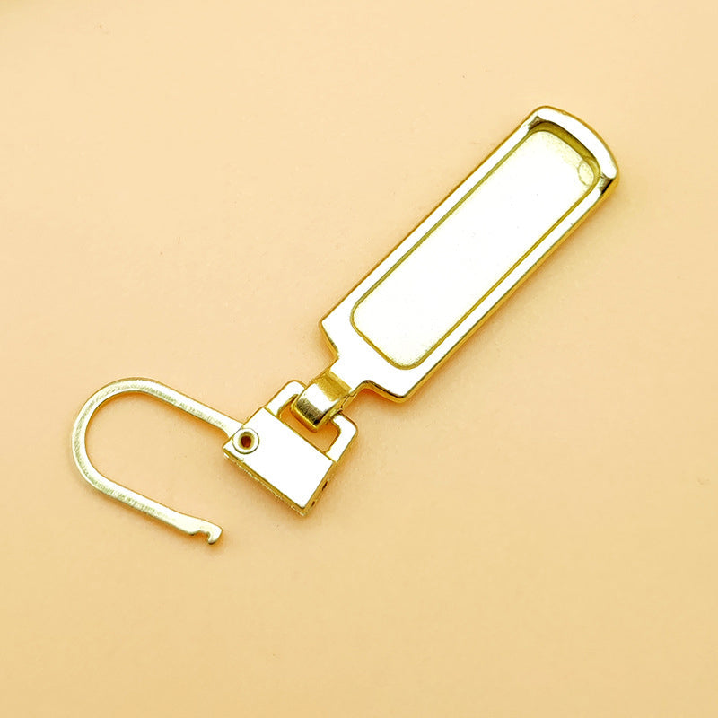 Tool-free removable stylish zipper pull