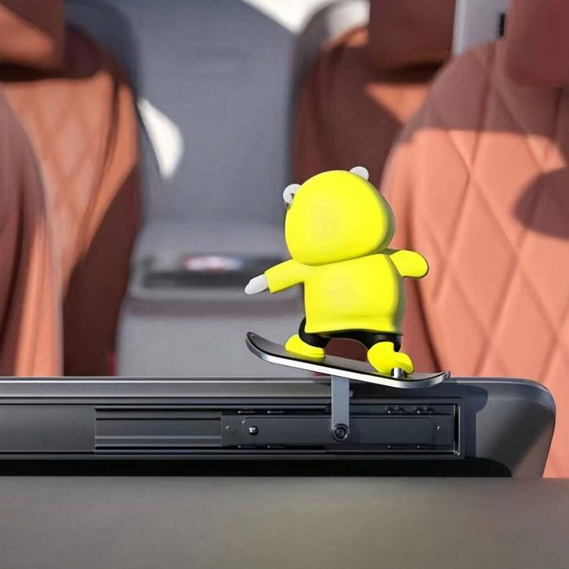 Skateboarding Bears Car Decoration