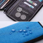 Multi-Pocket Family Travel Document Bag