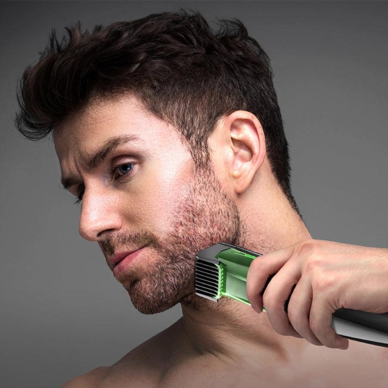 Vacuum beard trimmer - 20 lengths and styles adjustable