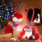 Christmas gift bag zipper design