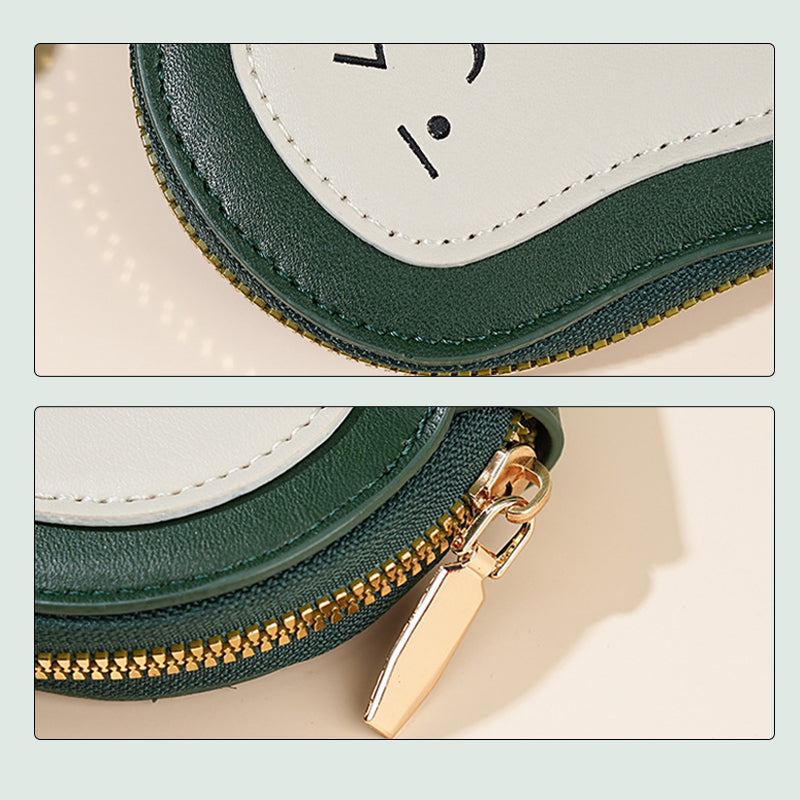 Avocado-shaped multifunctional card holder