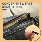 Tool-free removable stylish zipper pull