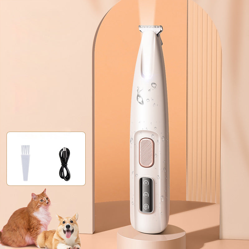 Pet Hair Clipper with LED Light
