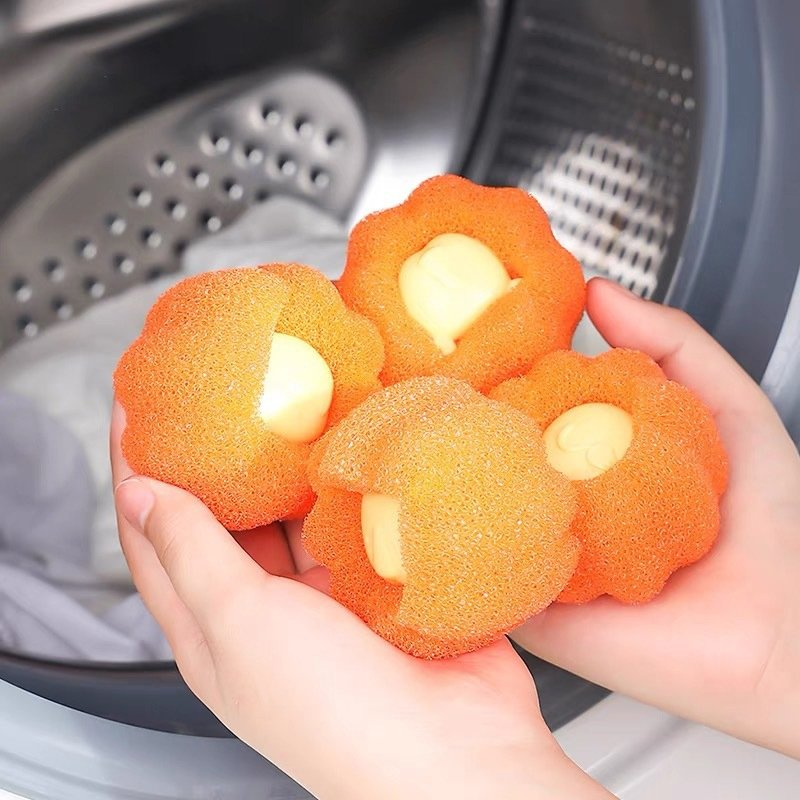 Sponge Laundry Ball, 3 pcs.