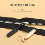 Tool-free removable stylish zipper pull