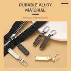 Tool-free removable stylish zipper pull