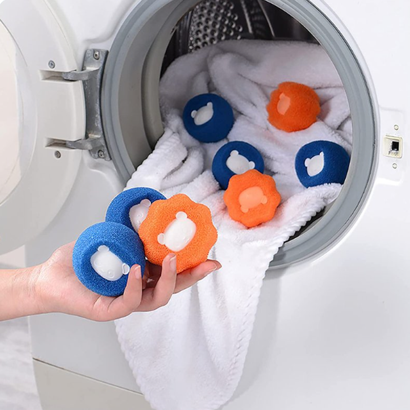 Sponge Laundry Ball, 3 pcs.