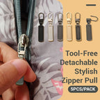 Tool-free removable stylish zipper pull