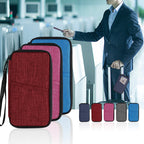 Multi-Pocket Family Travel Document Bag