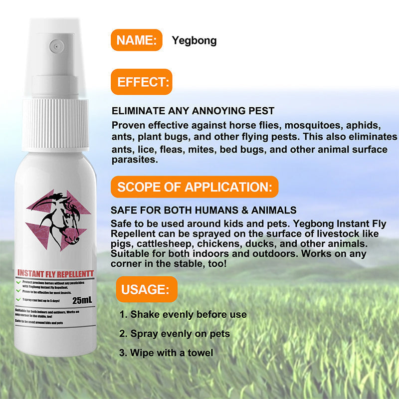 Instant Equine Insect Repellent