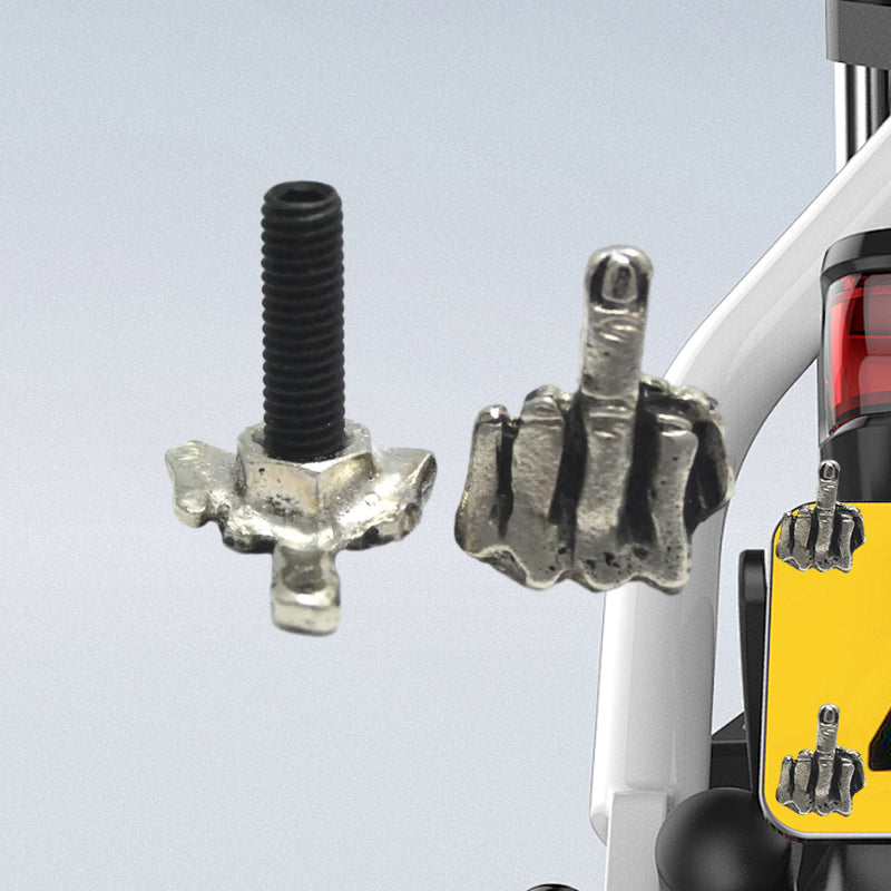 Funny Metal Finger Bolts (4 pieces)