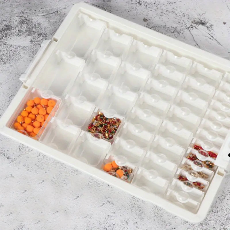 Nail Art Box DIY Beads Jewelry Storage Box