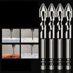 High hardness slate head eccentric drill