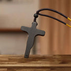 Jesus-Cross-Necklace made of Wood