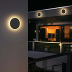 Modern LED Wall Light Outdoor – Round Design