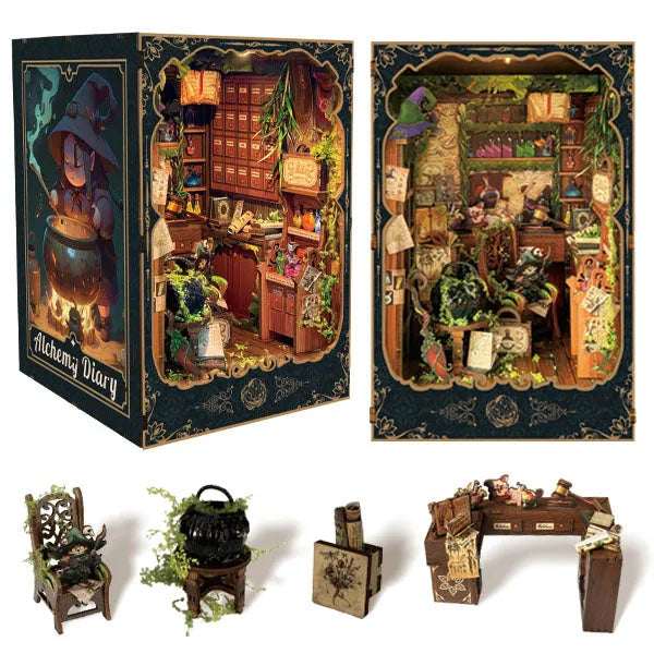 Alchemy Diary DIY Book Nook Kit