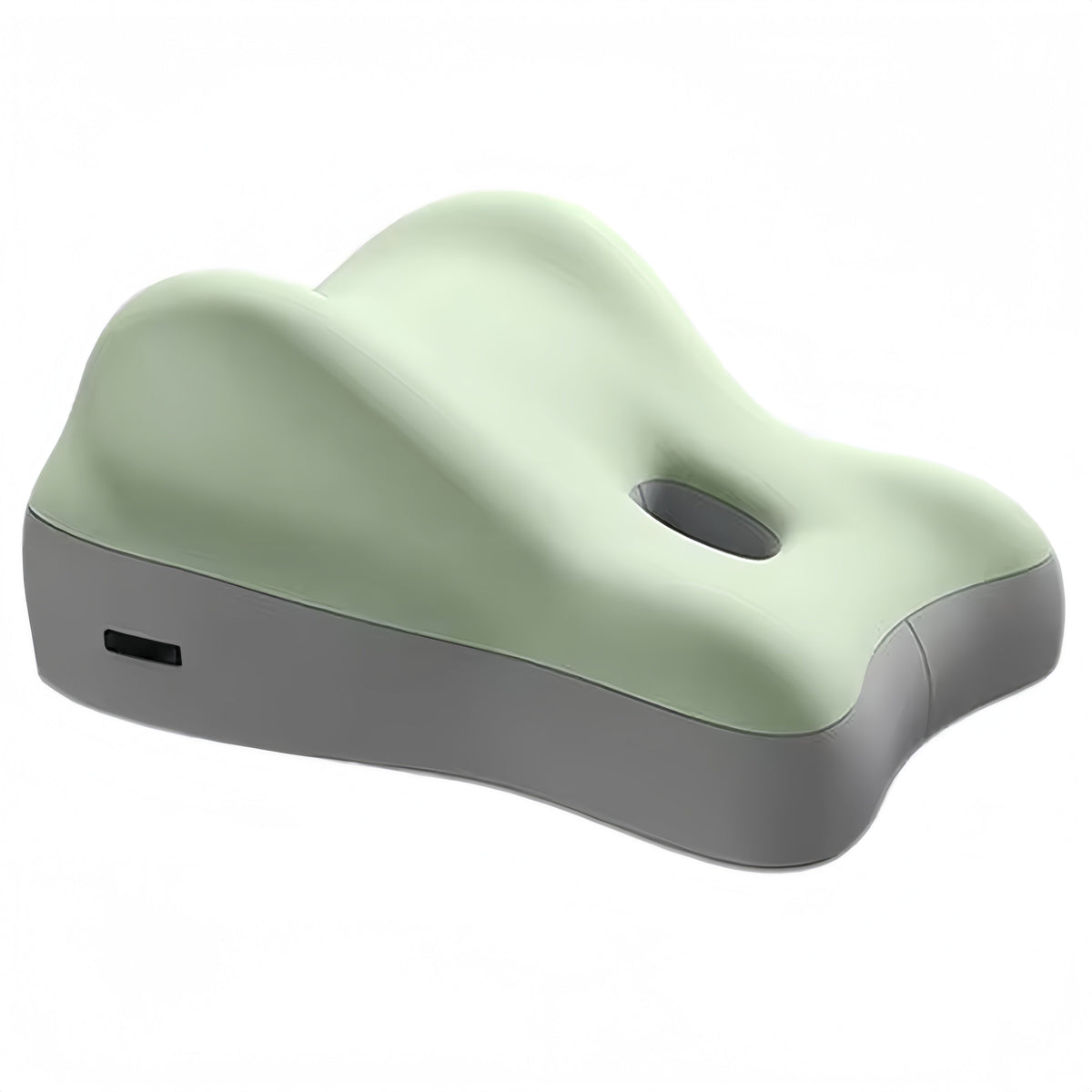 Button-Activated Intimate Support Pillow for Couples