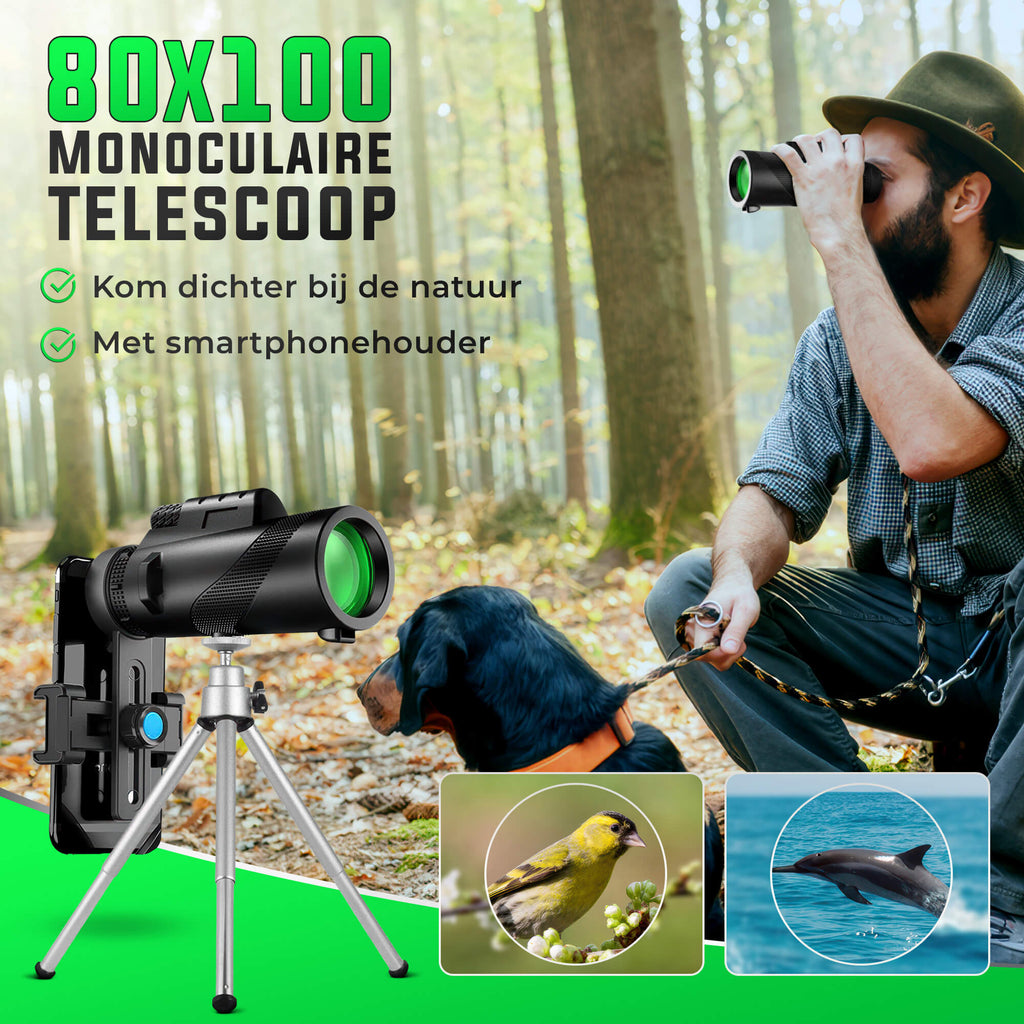 AstroView High Quality Monocular | Compact and lightweight for a clear view at long distances