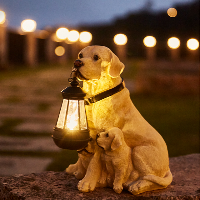 Playful Paws Solar Lamp