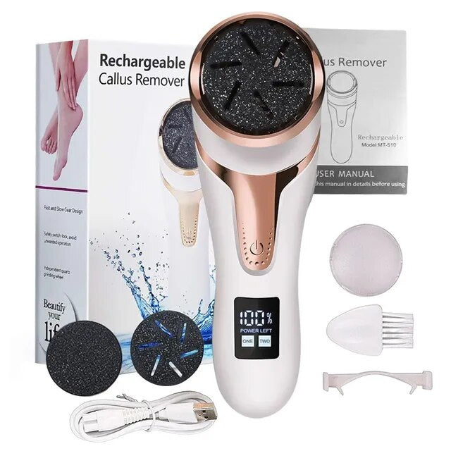 Rechargeable Care Device for Callus