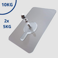 Self-adhesive nail | Load capacity of 10 kg | Suitable for all walls