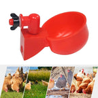 10 Piece Automatic Drinking Cups for Poultry – For Fresh Water Around the Clock