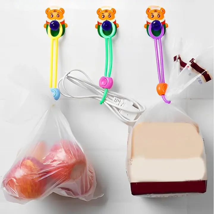 10 Pieces Multifunctional Closure Clip – For Freshness & Order