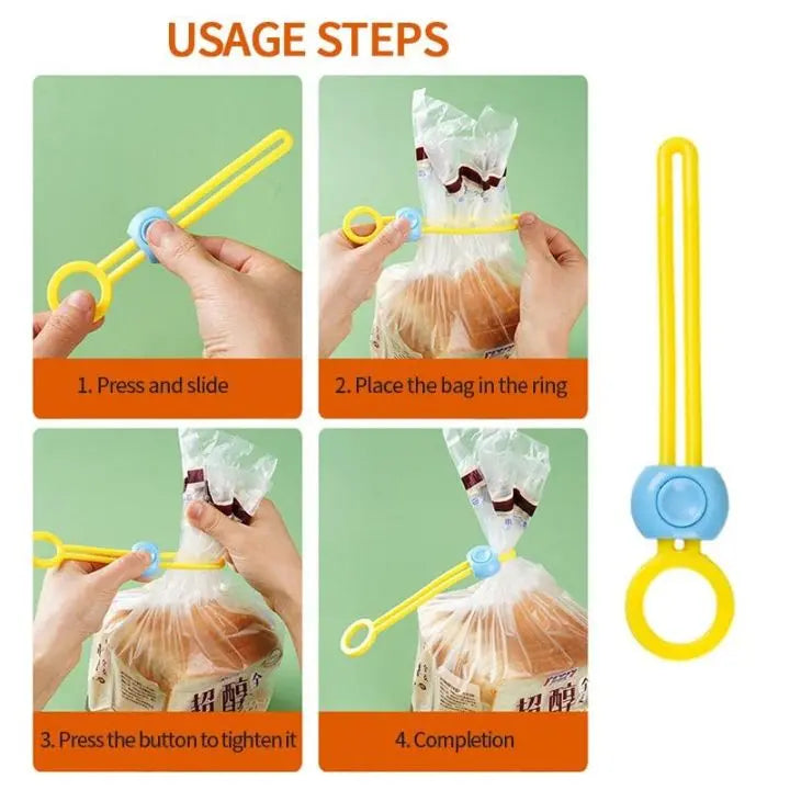 10 Pieces Multifunctional Closure Clip – For Freshness & Order