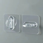 10 pieces | Self-adhesive round wall hooks – versatile use