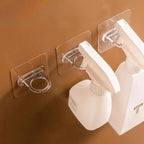 10 pieces | Self-adhesive round wall hooks – versatile use