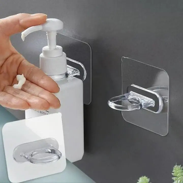 10 pieces | Self-adhesive round wall hooks – versatile use