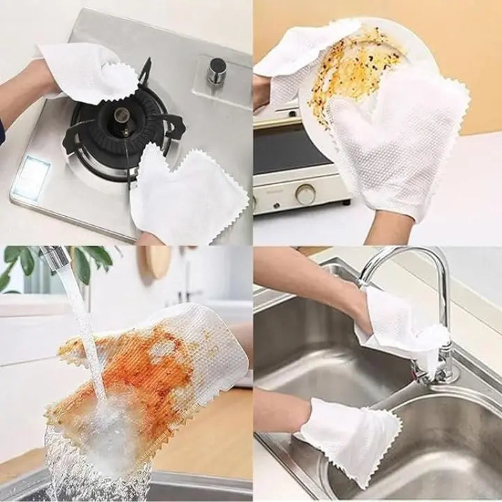 10 pieces | Washable dust gloves – Thorough, gentle & reusable