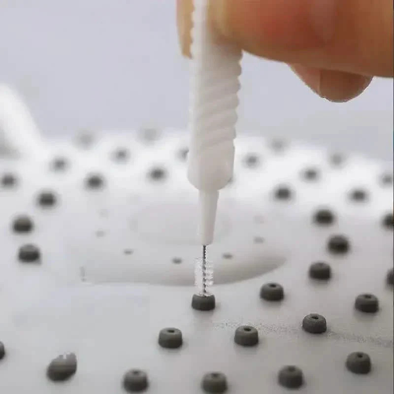 10-Piece Set: Easy to Clean Shower Head Brushes - Effortless Shower Head Crevice Cleaner