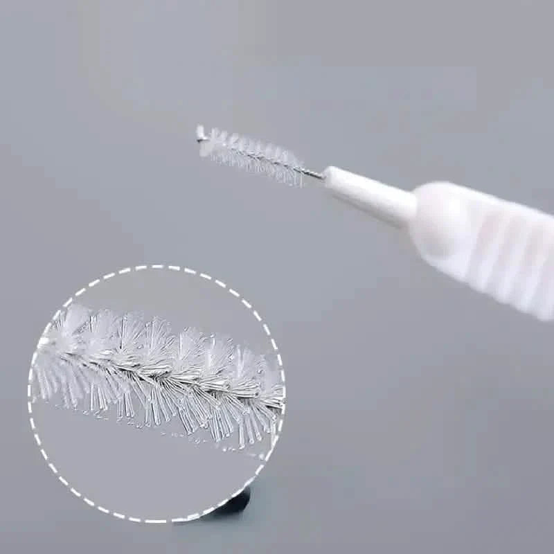 10-Piece Set: Easy to Clean Shower Head Brushes - Effortless Shower Head Crevice Cleaner