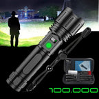 UltraStrong Night Vision Flashlight Pro – Rechargeable Aluminum Lamp