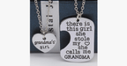 Grandma's Girl Necklace Set