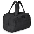 Large wide-open travel makeup bag