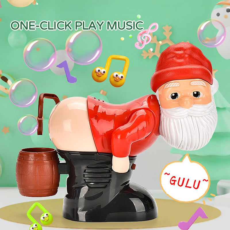 Funny Santa Blowing Machine