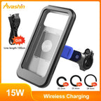 15W Power Bank Waterproof Bike Handlebar Phone Mount