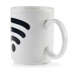 Wi-Fi Signal Magic Heat Sensitive Color Changing Ceramic Coffee Mug