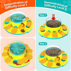 PuzzleFeast Pet Feeder - Interactive Feeding Game for Pets