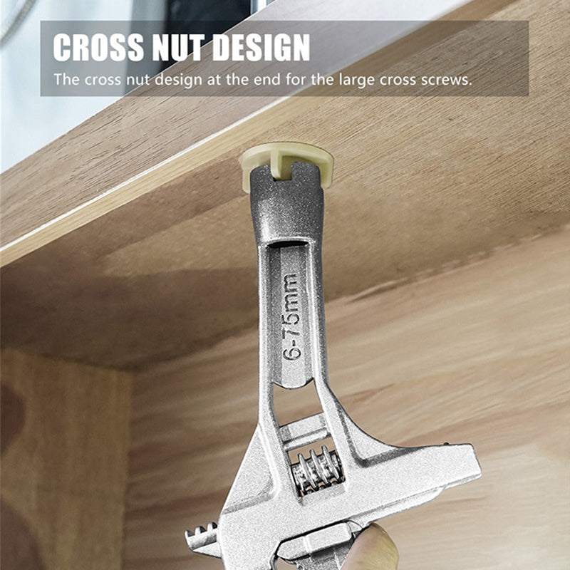 Multifunctional tool for bathroom key