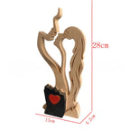 Love Eternal Wooden Decoration Ornaments