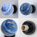 Glass Ceiling Light Modern Globe Fixture