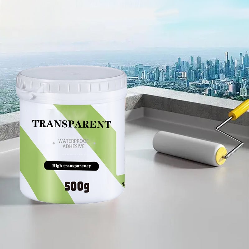 Multi-purpose highly transparent large waterproof adhesive surface