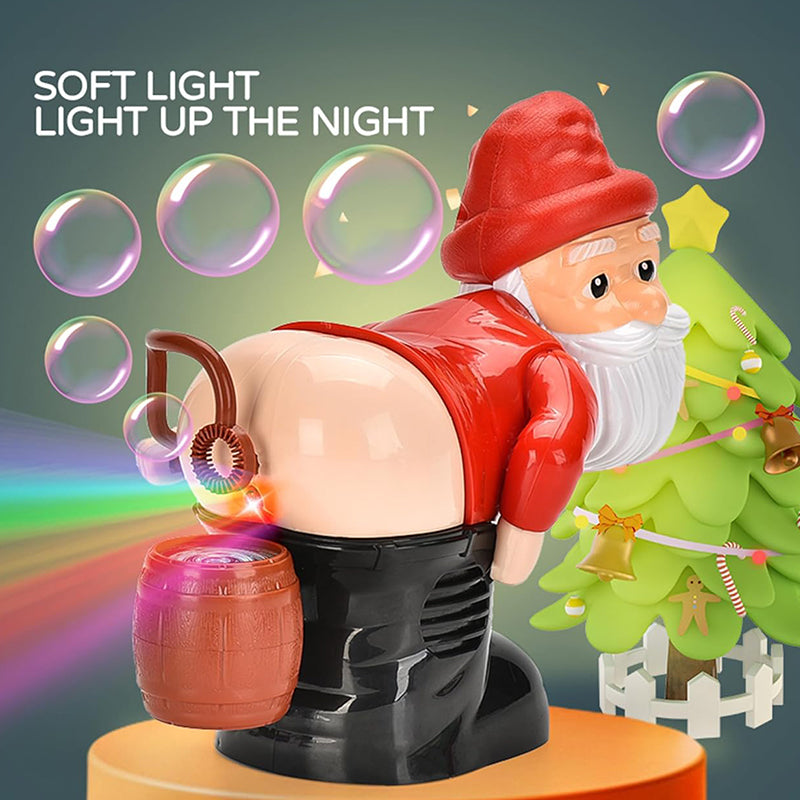 Funny Santa Blowing Machine