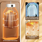 Portable Electric Clothes Dryer Machine With Hanger